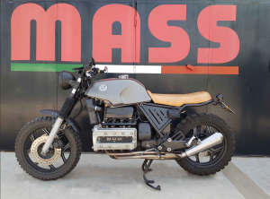 Auspuff Schalldämpfer BMW K100 Cafe Racer