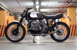 Auspuff Schalldämpfer BMW R 75 Cafe Racer