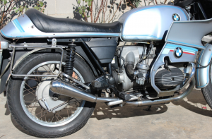 BMW R 75 / 90 / 100 Cafe Racer Schalldämpfer slip on GP Pro GP Hurricane