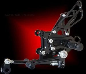 REAR SETS aprilia RSV4 (R/ Factory) ('09-'11) Fussrastenanlage Sato Racing