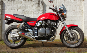 Schalldämpfer Suzuki GSX 750 1200 Inazuma Moto Tromb tiefgelegt