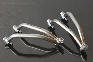 TITANIUM CANISTER HANGERS LEFT & RIGHT SIDE